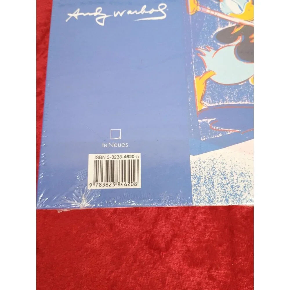 Andy Warhol Disney Donald Duck Address Book‎ New Sealed TeNeues Edition